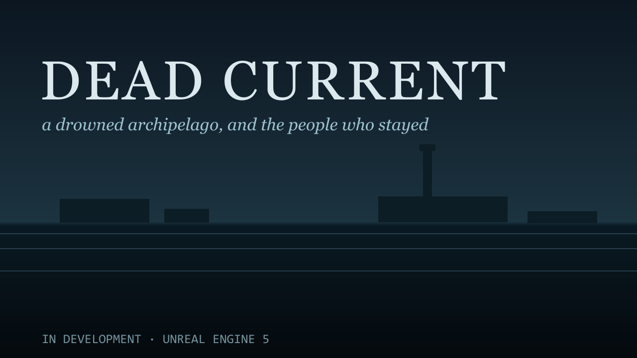 Dead Current, a first-person exploration RPG in a flooded Great Lakes archipelago